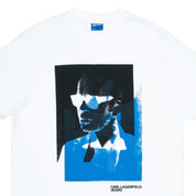 T-shirt Regular Fit Uomo Karl Lagerfeld Reg SS Karl White