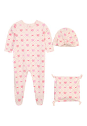 Completi Bambina Michael Kors Pigiama, cappello e peluche