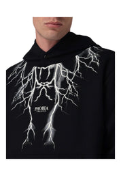 Felpa Uomo Phobia Archive Gray Lightning