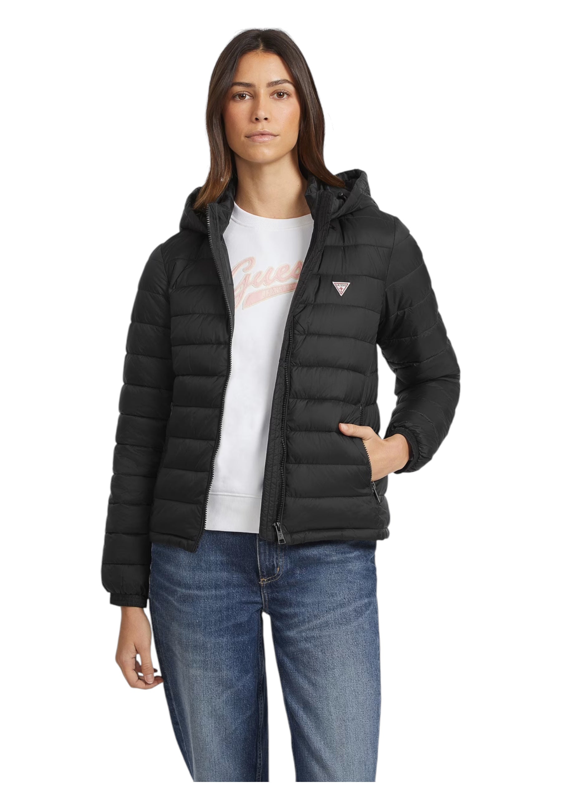 Piumino Donna Guess Jeans Regular Fit