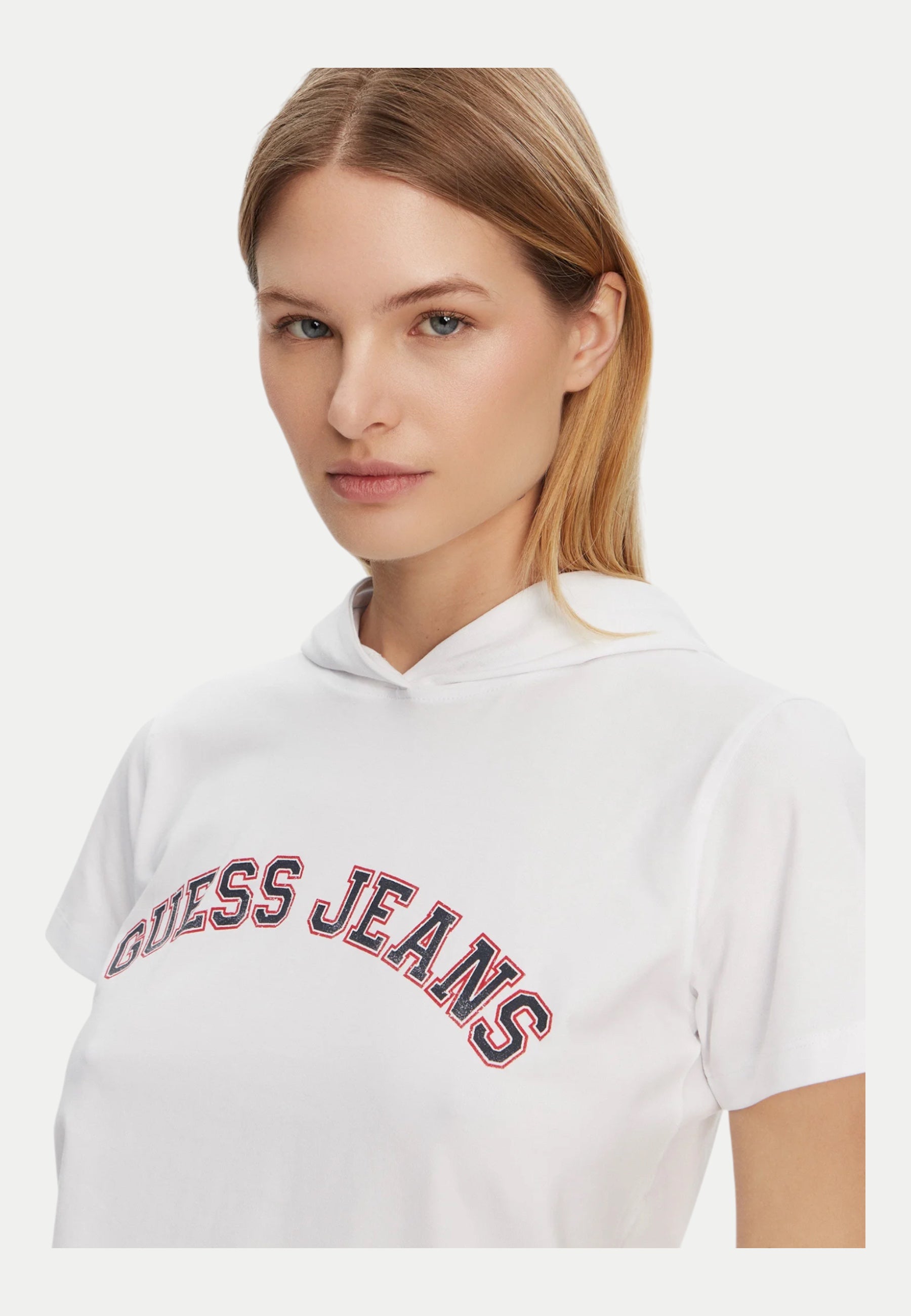 Felpa Donna Guess Jeans Maniche corte