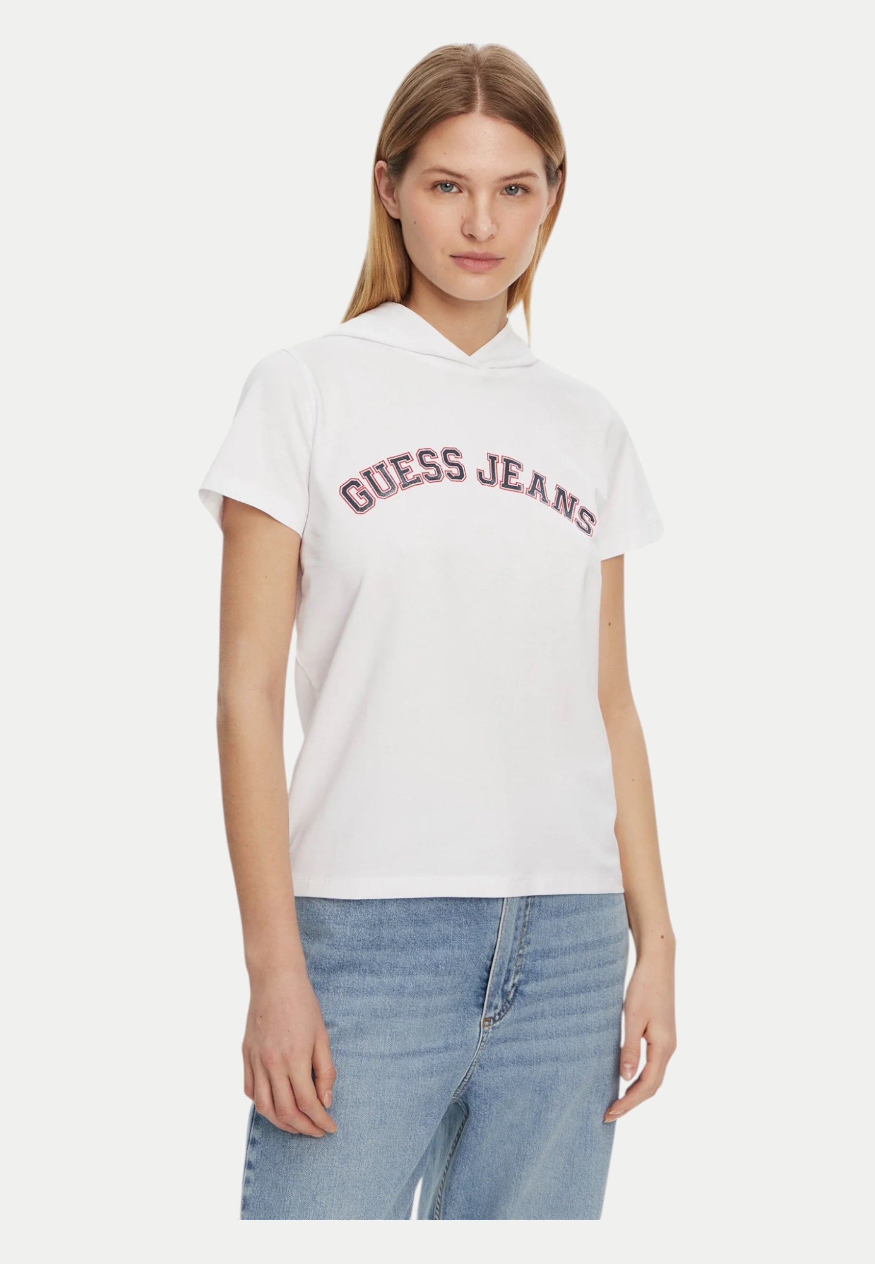 Felpa Donna Guess Jeans Maniche corte