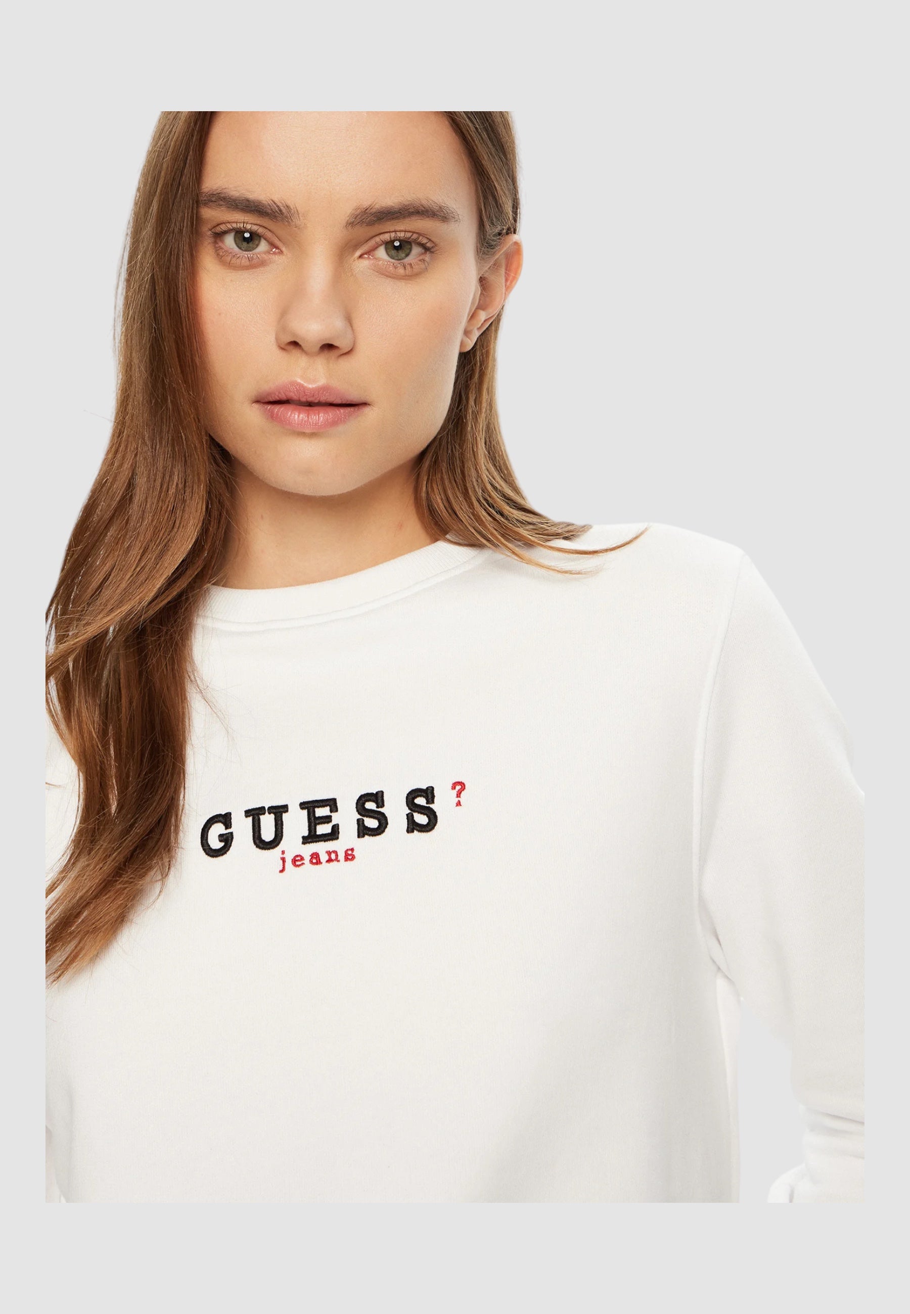 Felpa Donna Guess Jeans Regular Fit
