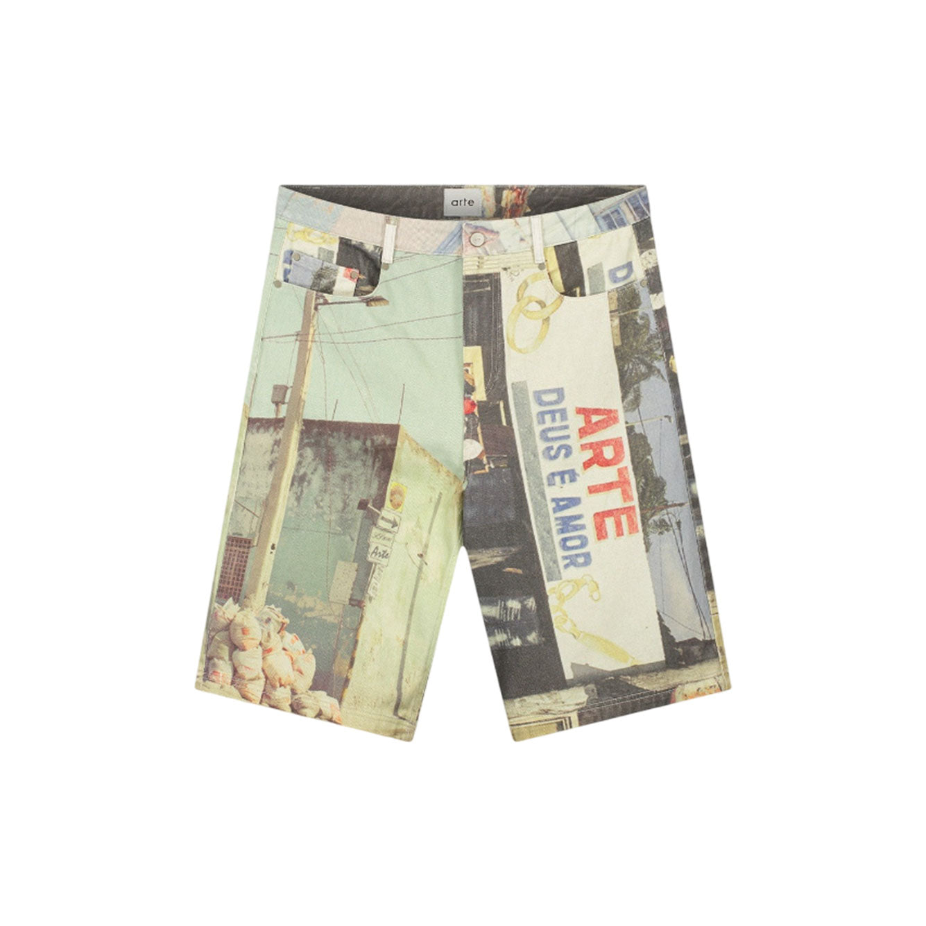 Bermuda Arte Antwerp Photo Allover Shorts