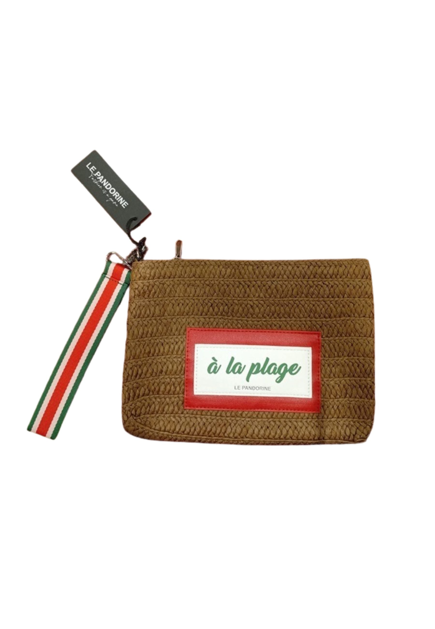 Borsa Donna Le Pandorine CHAPEAU POCHETTE Tabacco
