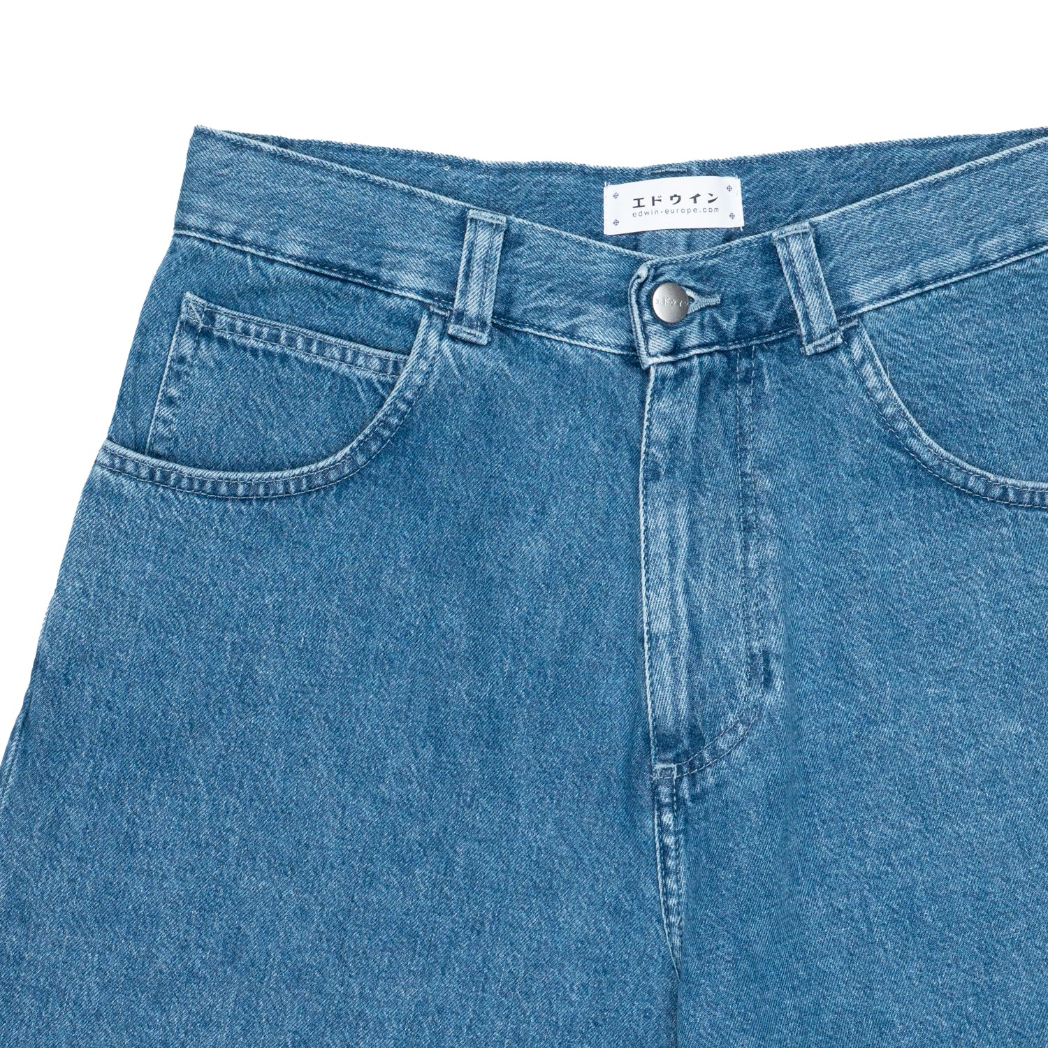 Bermuda Uomo Edwin Worker Blue - light stone washed