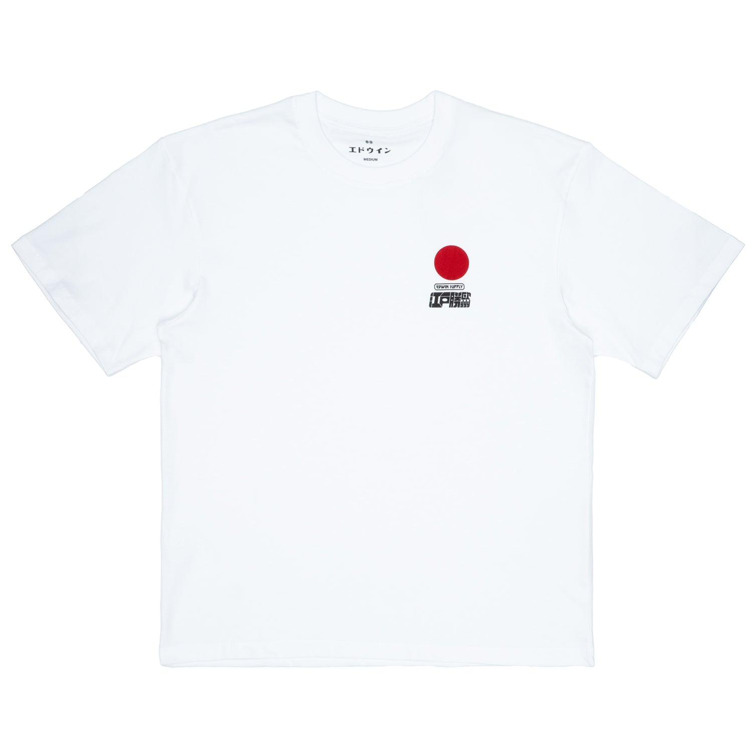 T-shirt Adulto unisex Edwin Sun White