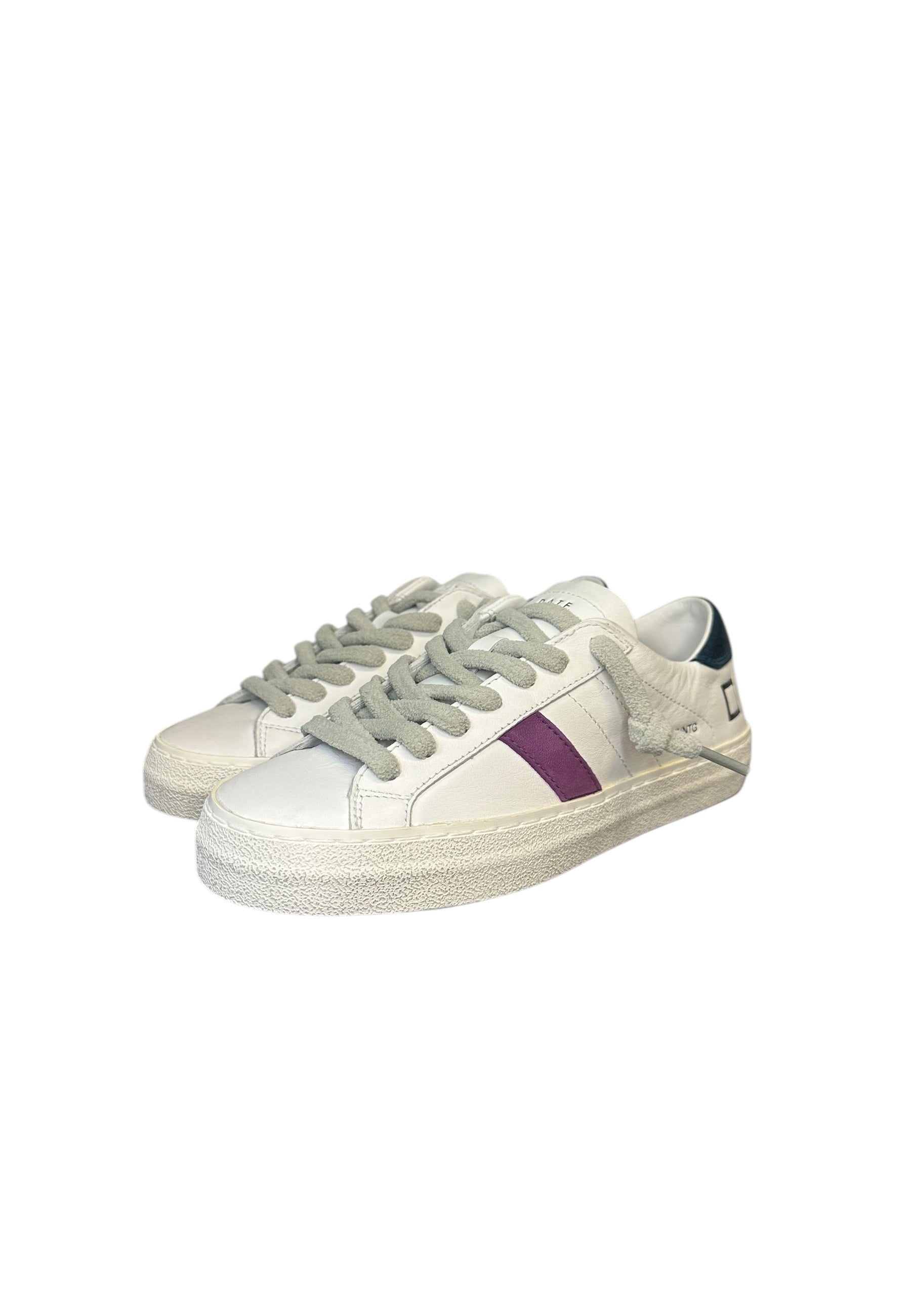 Donna d.a.t.e. HILL LOW VINTAGE CALF WHITE-PETROL