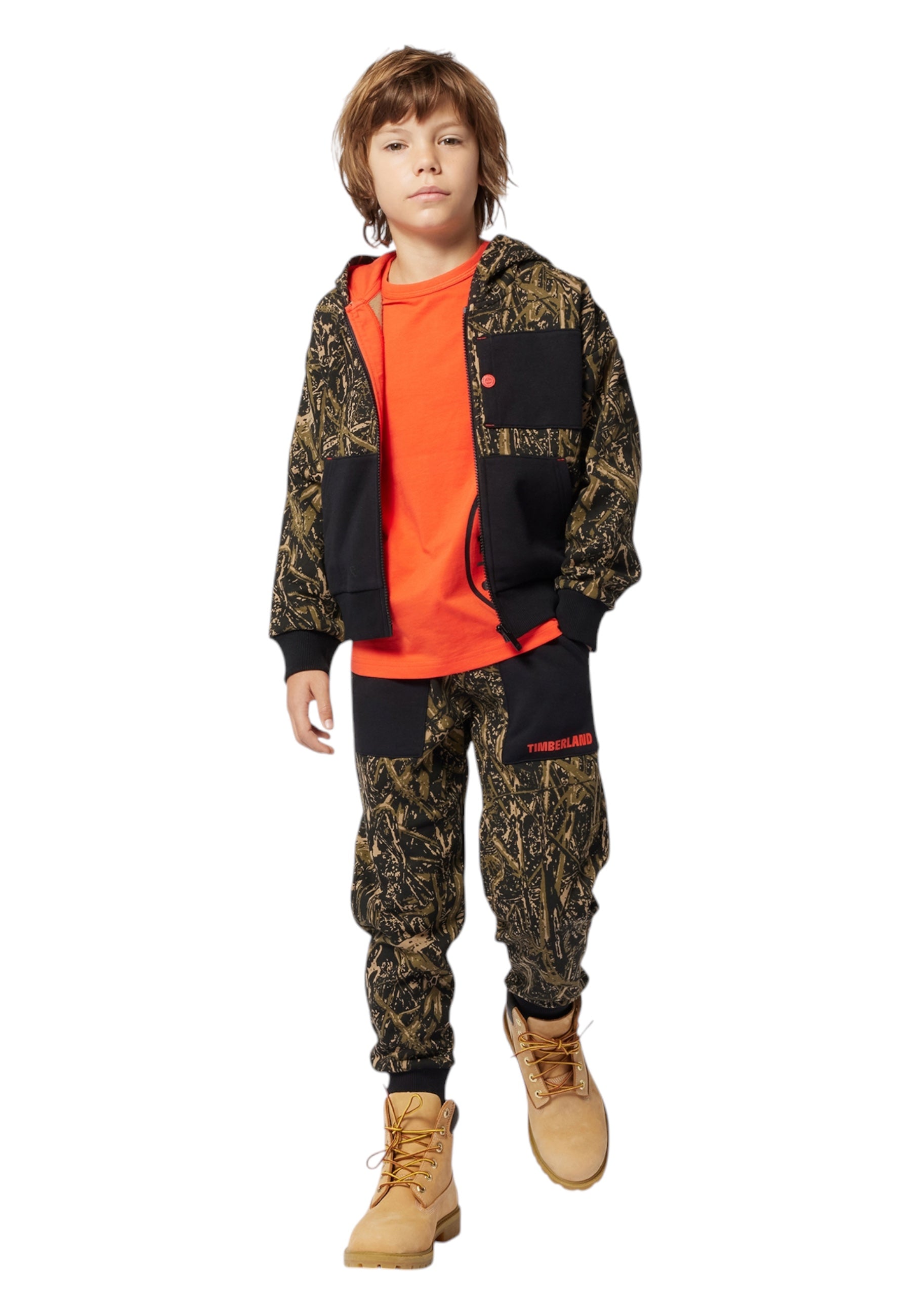 Felpa full zip Bambino Timberland