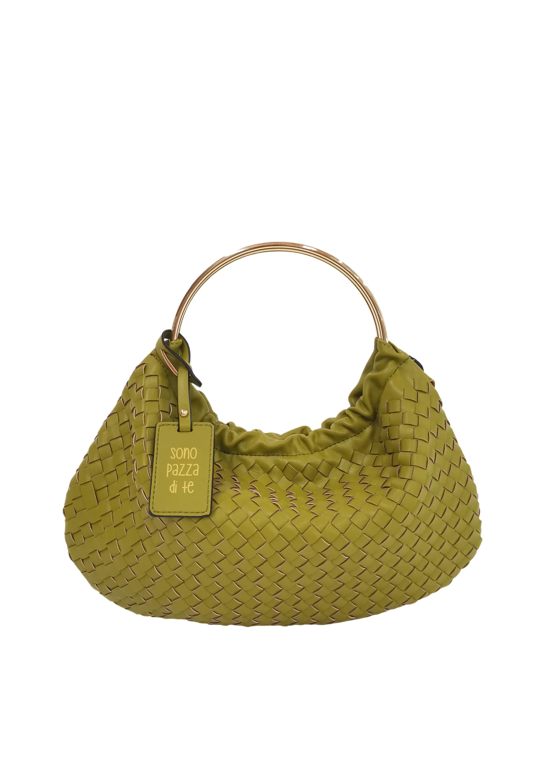 Borsa Donna Le Pandorine MOON BAG MINI Green