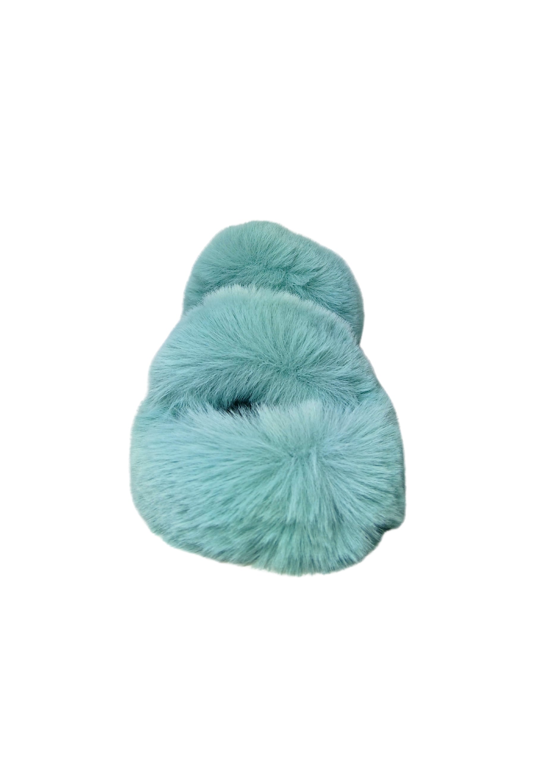 Scarpe Donna Massimo Santini Sandalo MERIDA in pelliccia BLUE Fur/elast.