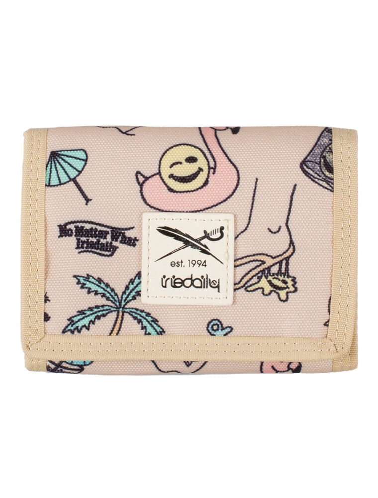 Portafoglio Adulto unisex Iriedaily Sesort Wallet Beach