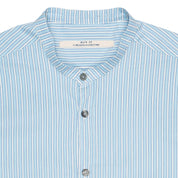 Camicia Uomo Messagerie De Sica Riga Azzurro
