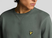 Felpa Crew Neck Uomo Lyle e Scott ML424VOG_X583