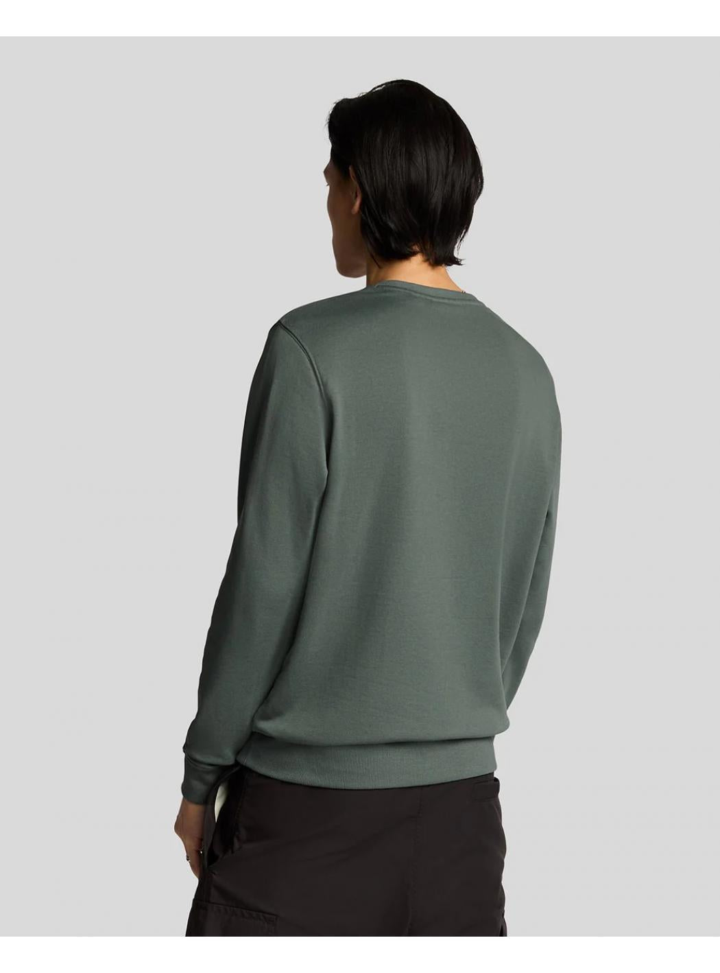 Felpa Crew Neck Uomo Lyle e Scott ML424VOG_X583
