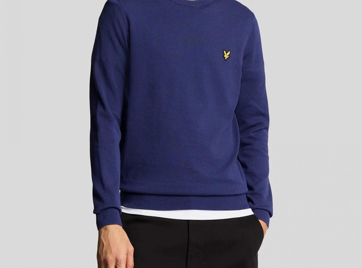 Crew Neck Uomo Lyle e Scott KN2136V_X568