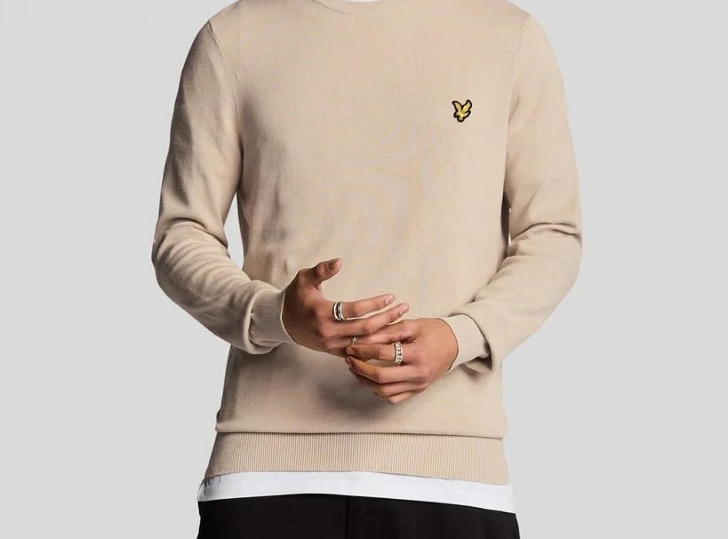 Crew Neck Uomo Lyle e Scott kn2136v_w860