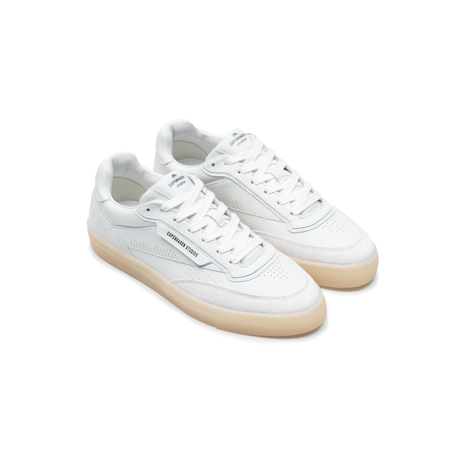 Sneaker Uomo Copenaghen Studios Leather Mix White