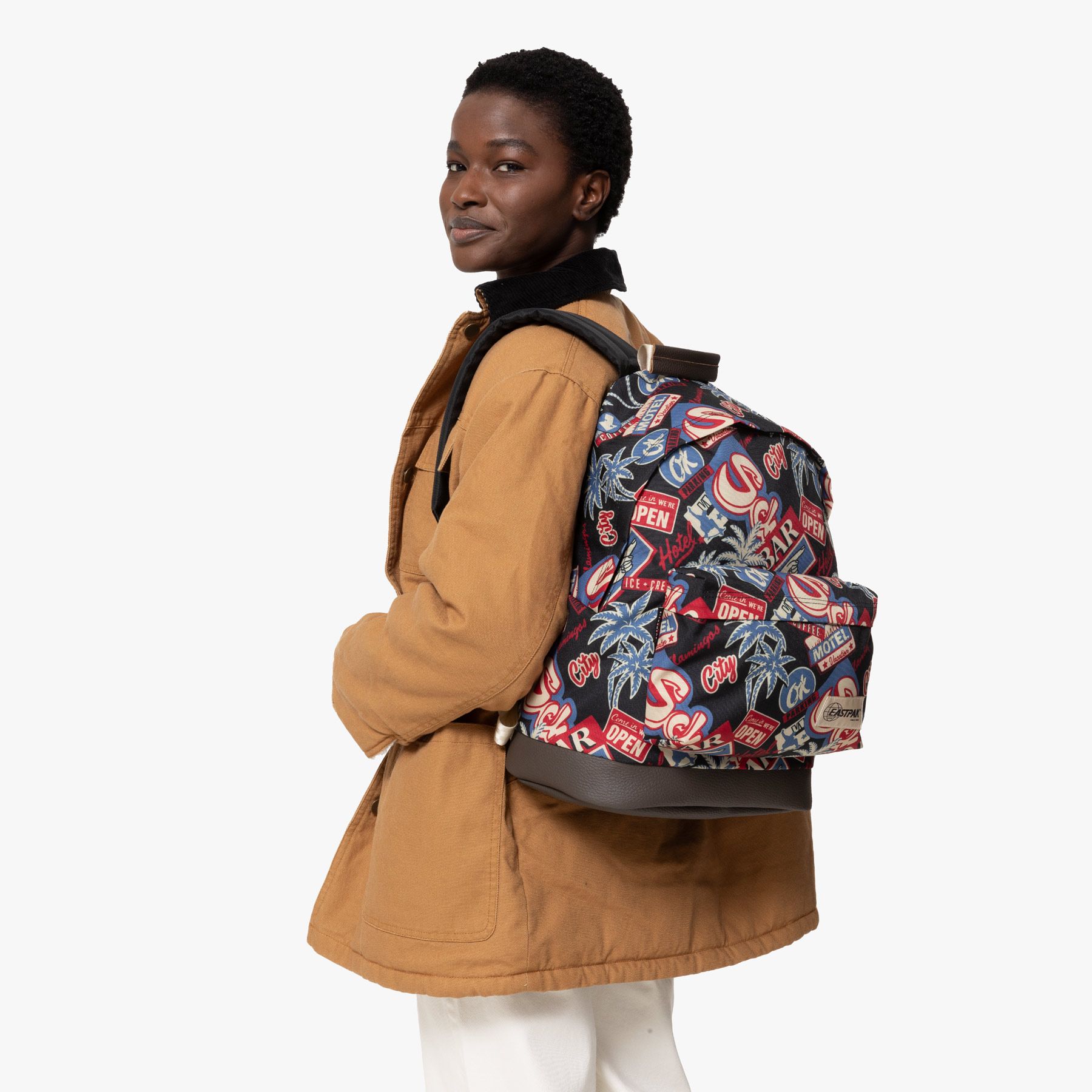 Zaino Adulto unisex Eastpak WYOMING Road To Print