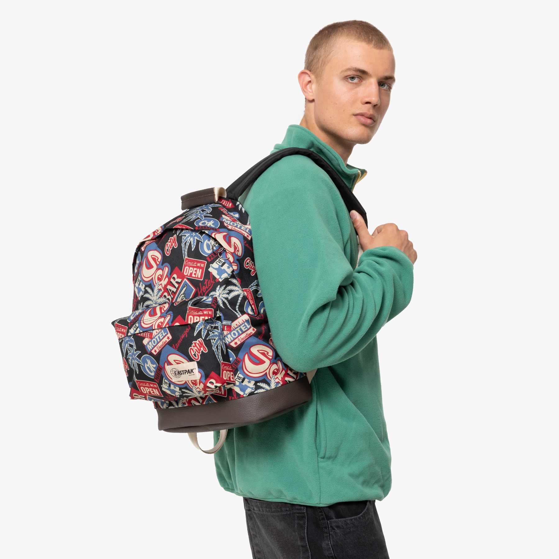 Zaino Adulto unisex Eastpak WYOMING Road To Print