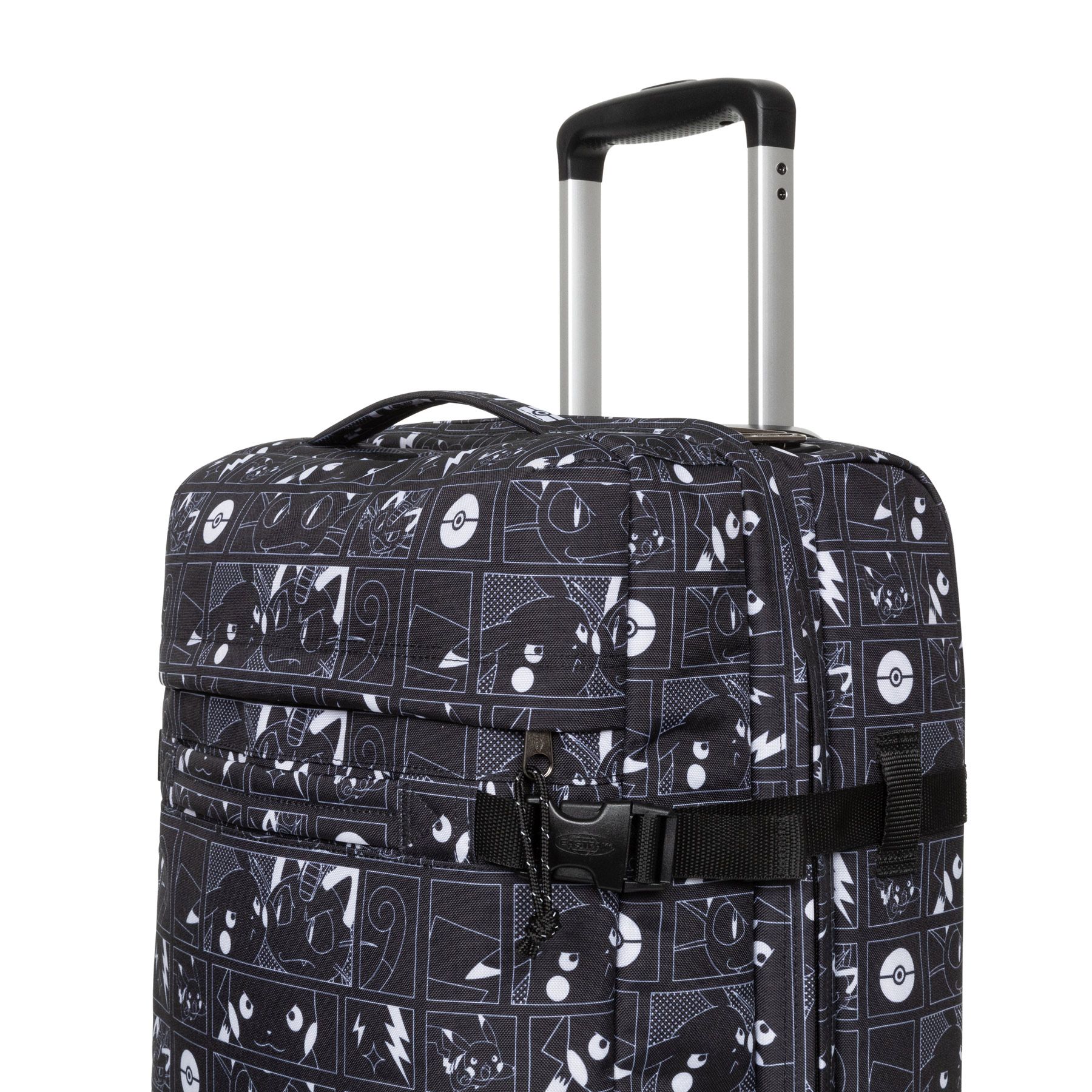 Valigia Adulto unisex Eastpak Transit'R S Pokemon Black