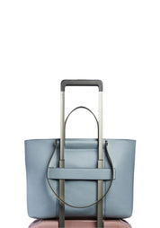 Borsa donna in pelle porta PC 14" piquadro BD3336W92-AZBE2 Azzurro/Beige