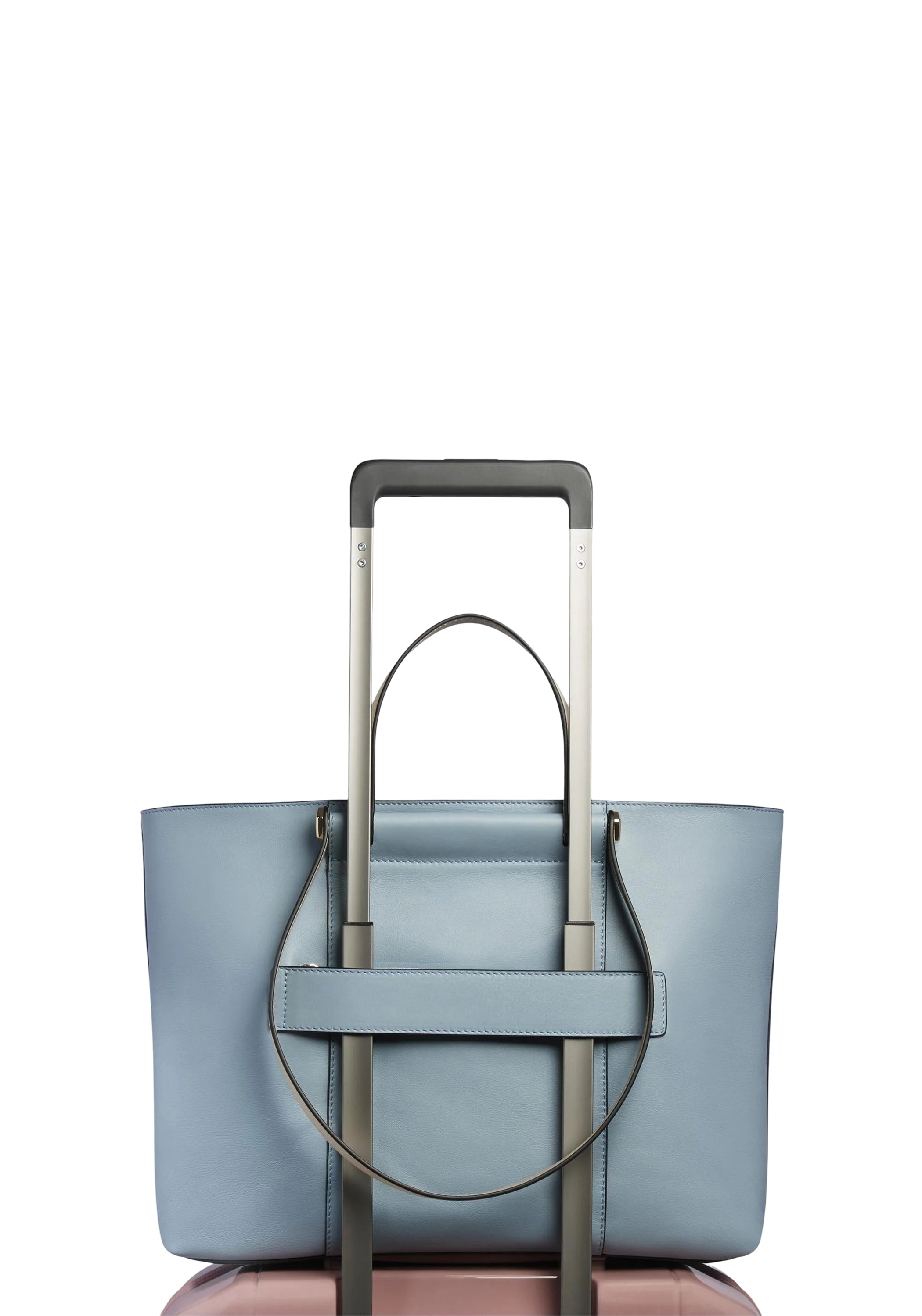Borsa donna in pelle porta PC 14" piquadro BD3336W92-AZBE2 Azzurro/Beige