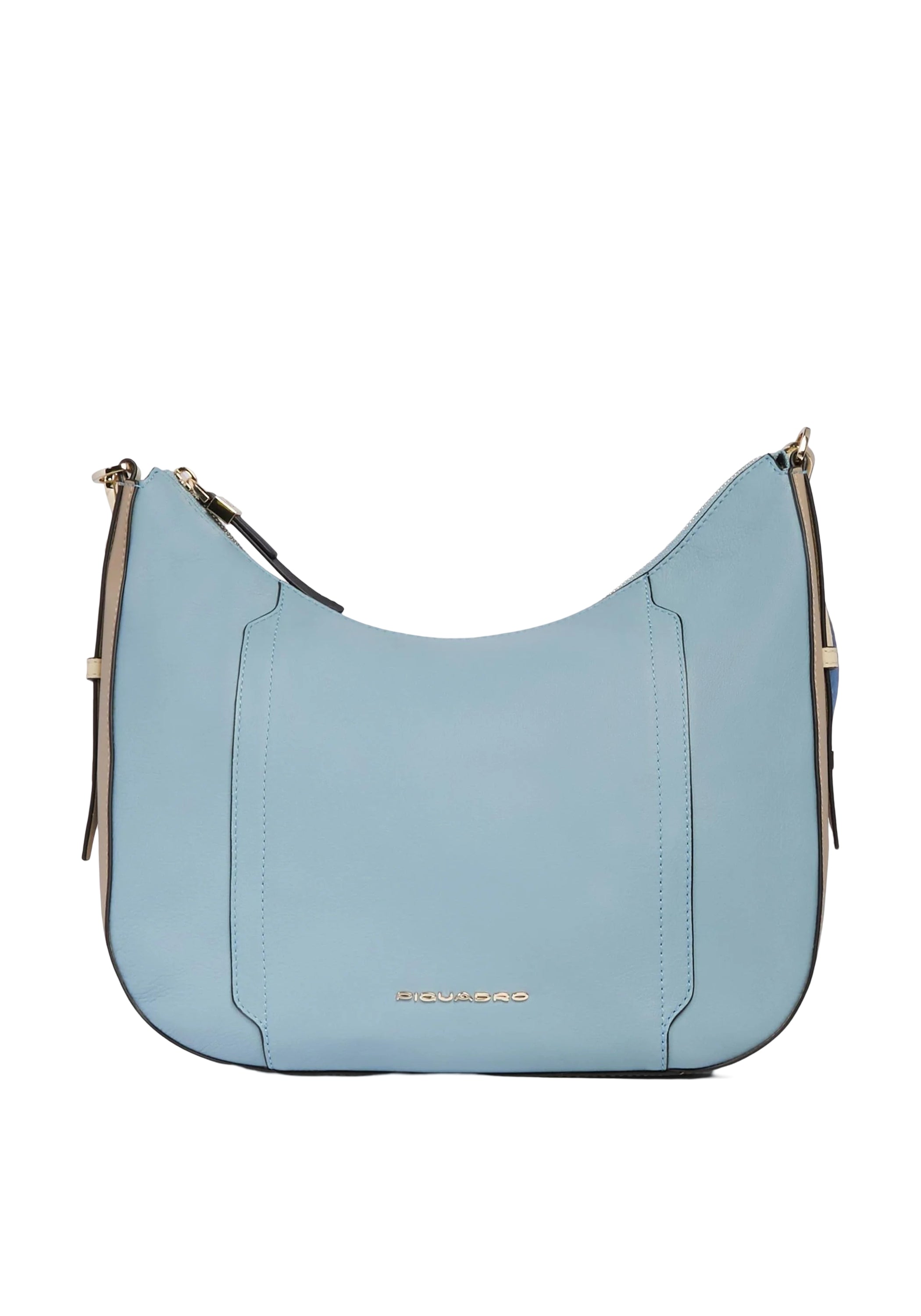 Borsa tracolla donna per iPad piquadro BD6658W92-AZBE2 Azzurro/Beige