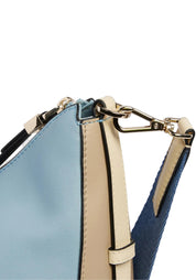 Borsa tracolla donna per iPad piquadro BD6658W92-AZBE2 Azzurro/Beige