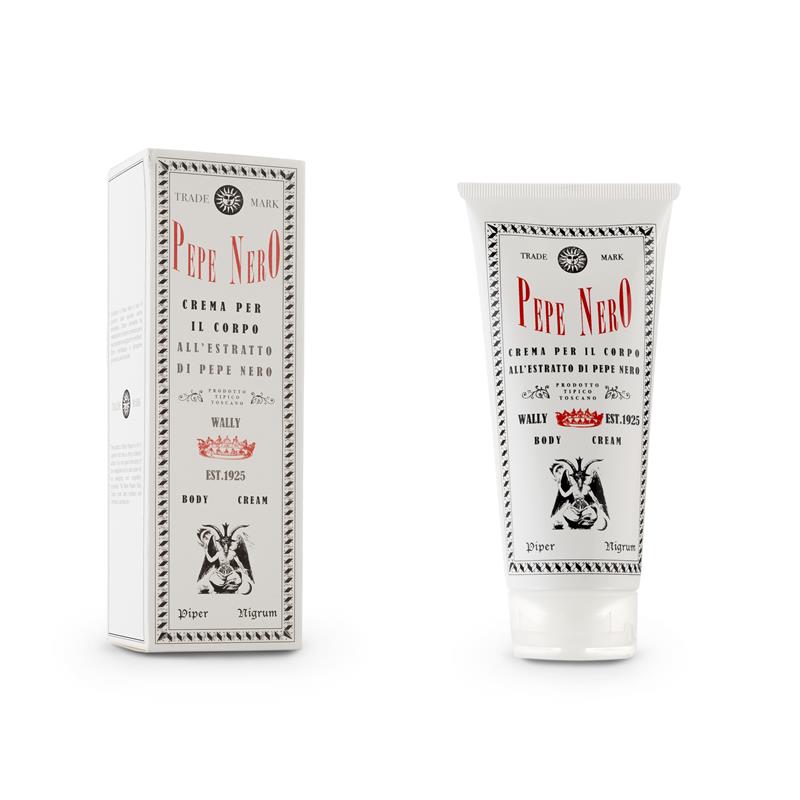 200ml Adulto unisex Wally Crema Corpo al succo di Pepe Nero