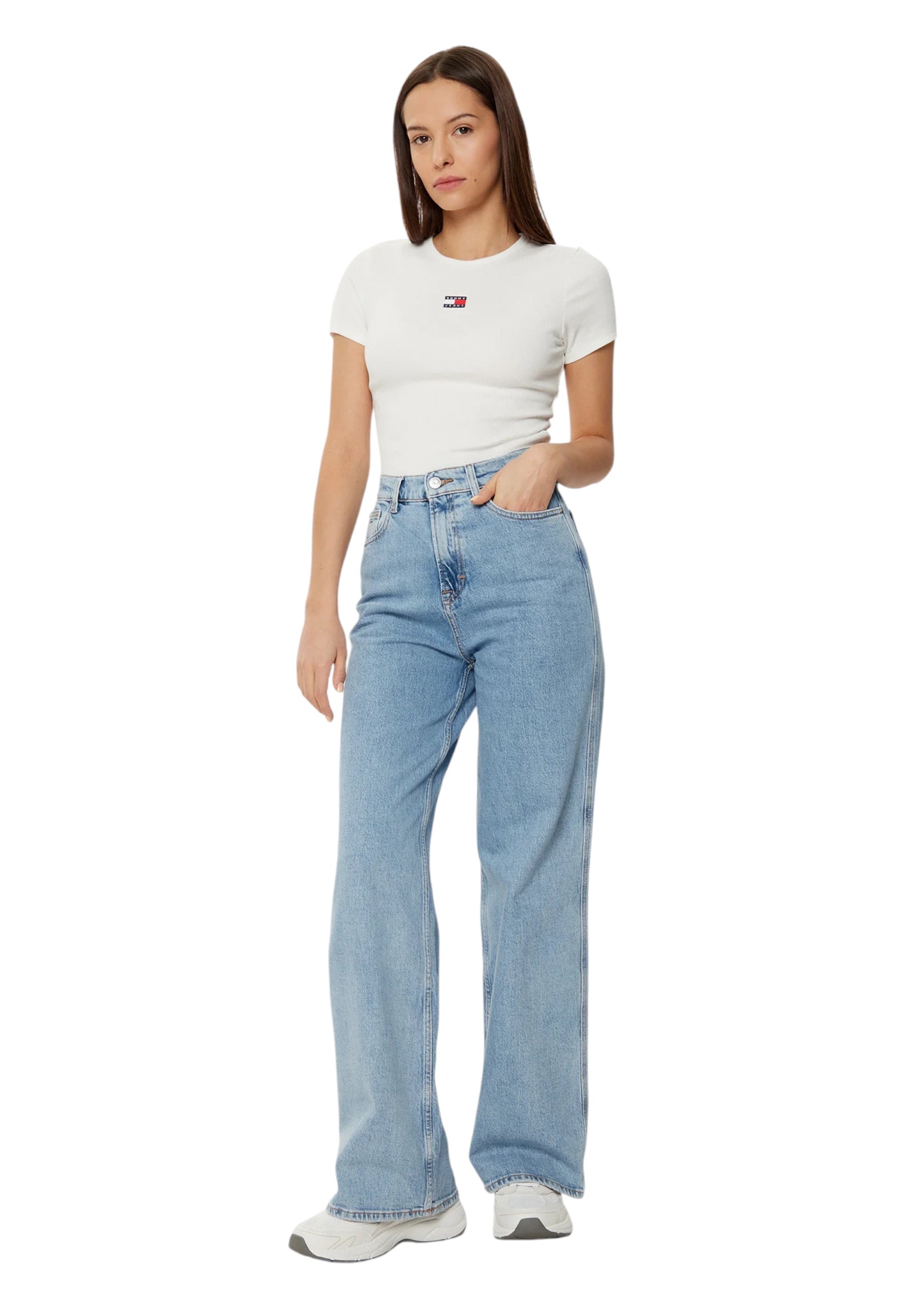 Jeans wide Donna Tommy Hilfiger