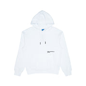 Felpa con cappuccio Uomo Karl Lagerfeld Relax Backstripe White