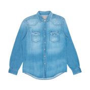 Camicia Denim Uomo Messagerie Plumber Bleach