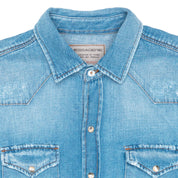 Camicia Denim Uomo Messagerie Plumber Bleach