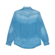 Camicia Denim Uomo Messagerie Plumber Bleach