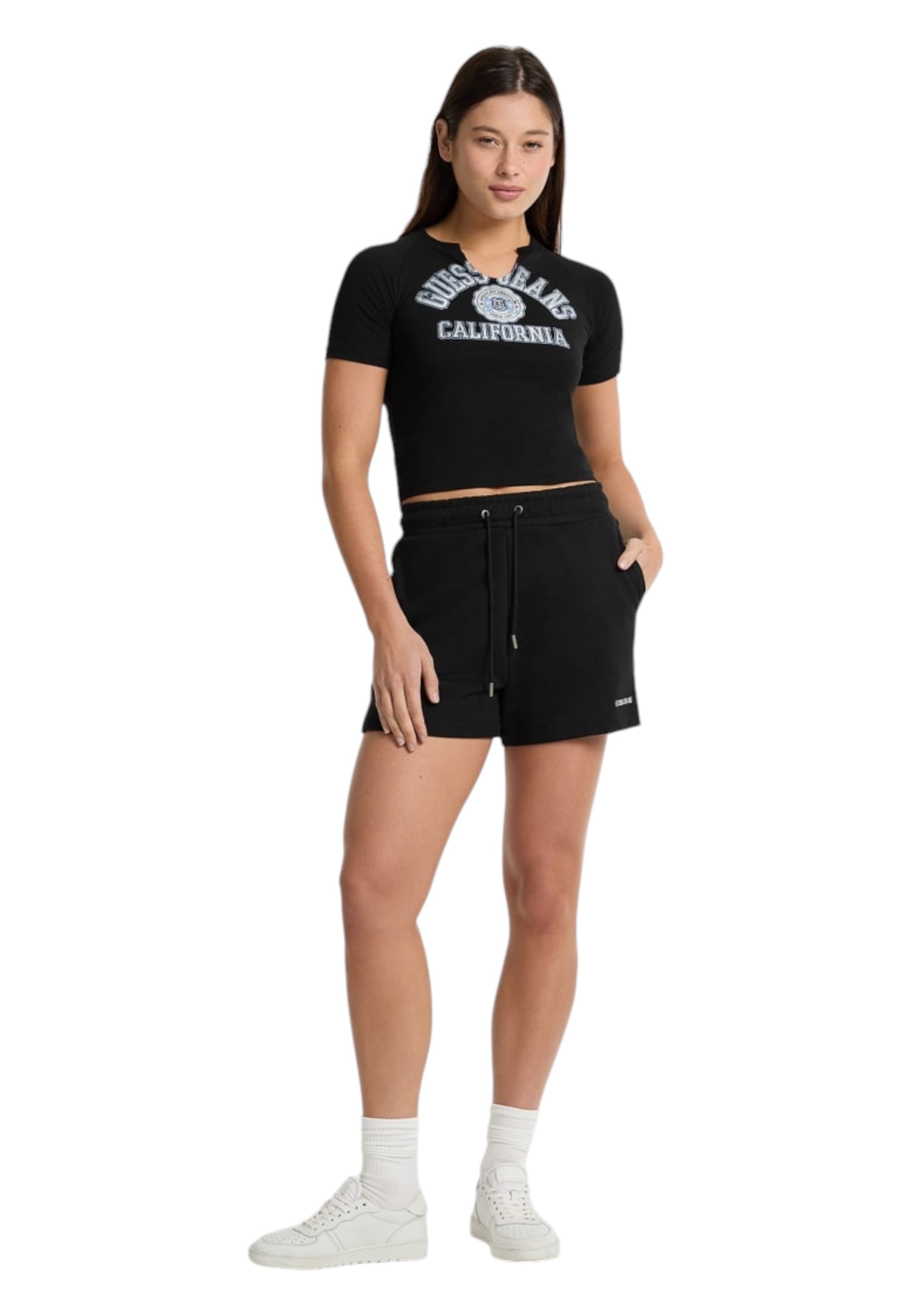 T-shirt Donna Guess Jeans Crop