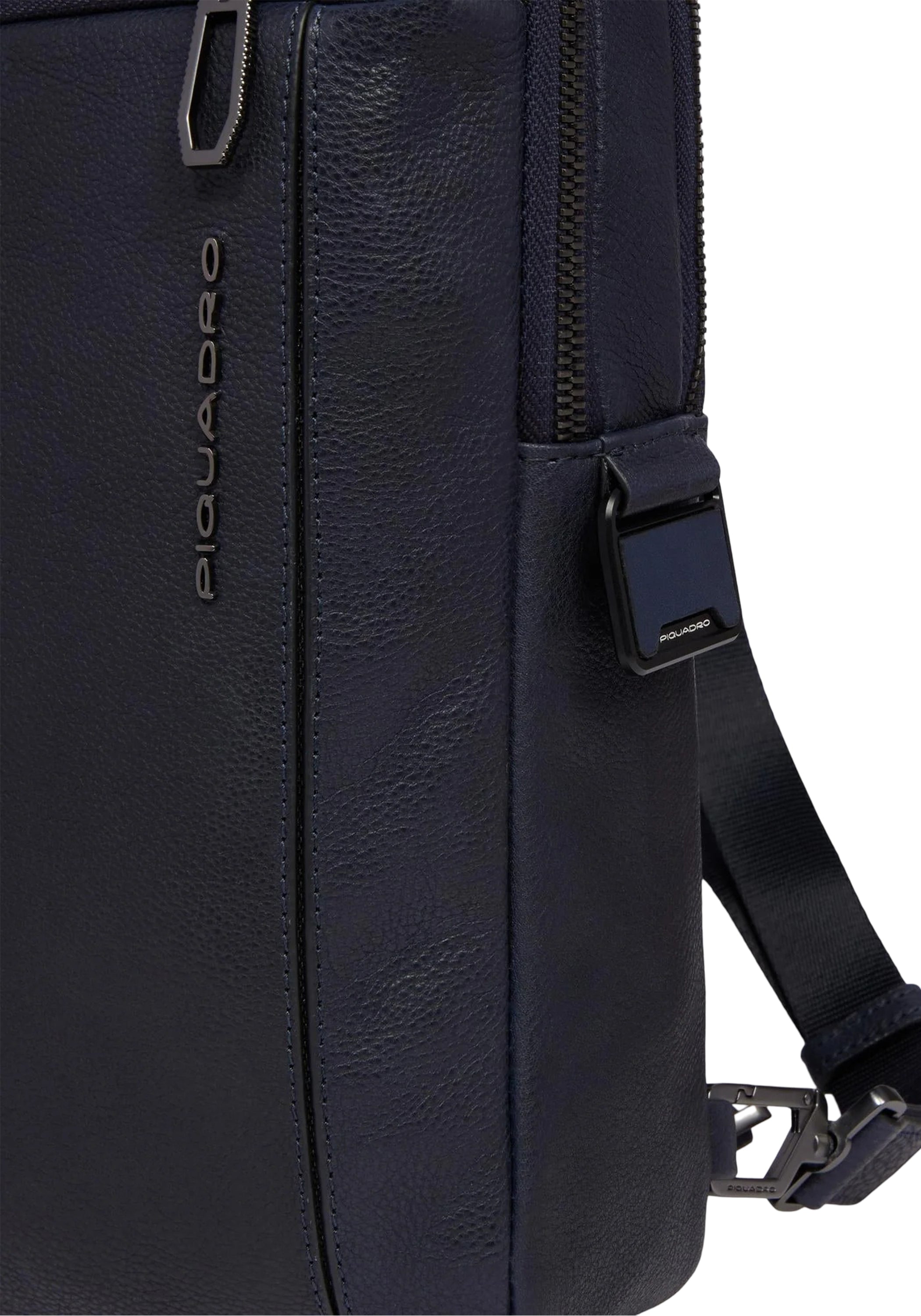 Monospalla in pelle Uomo piquadro ca6686s134-blu Blu
