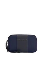 Pochette a 2 scomparti  Uomo piquadro ac5940br2r-blu Blu