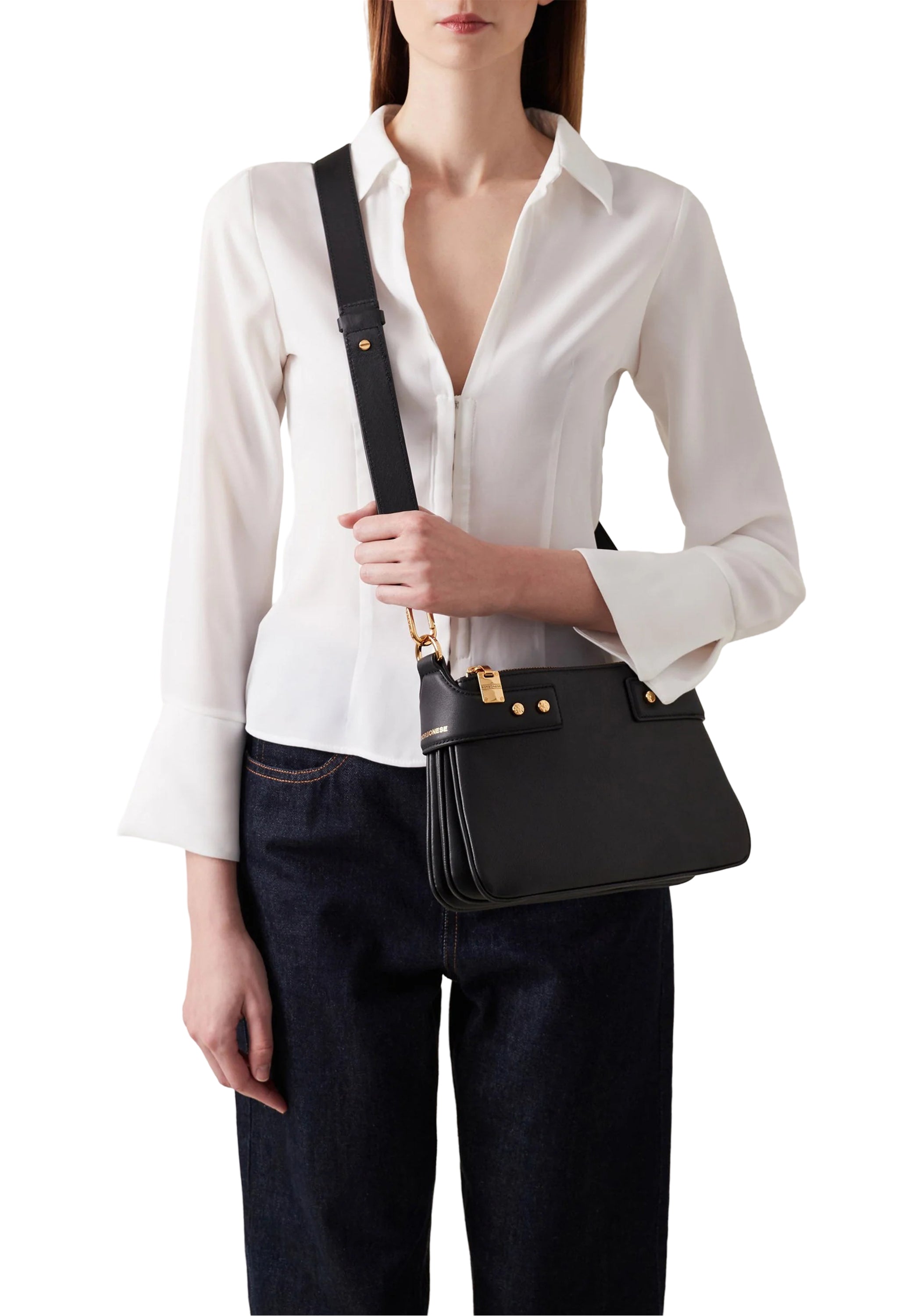 Borsa Donna borbonese 910100300036-100 Nero
