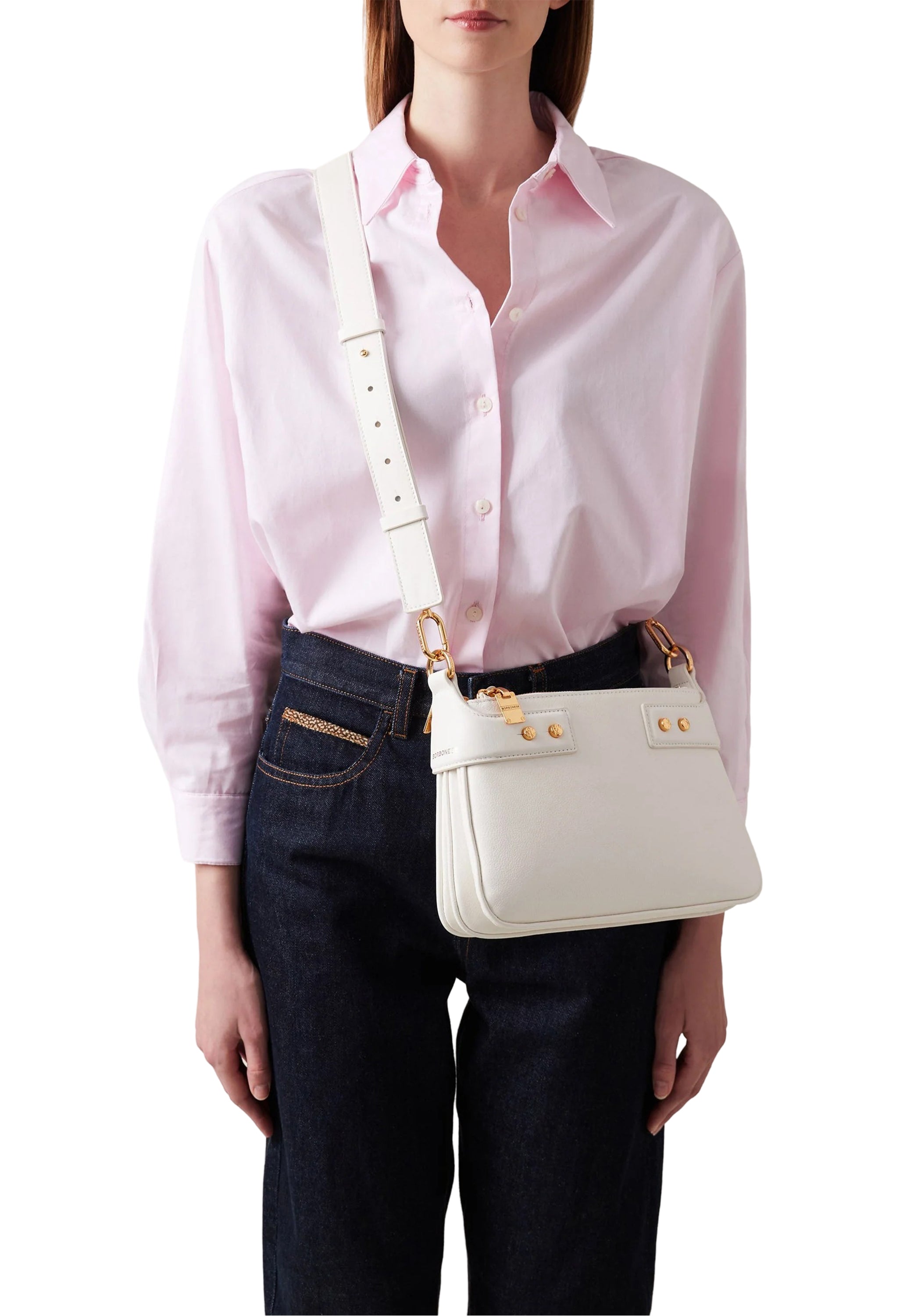 Borsa Donna borbonese 910100300036-050 Bianco