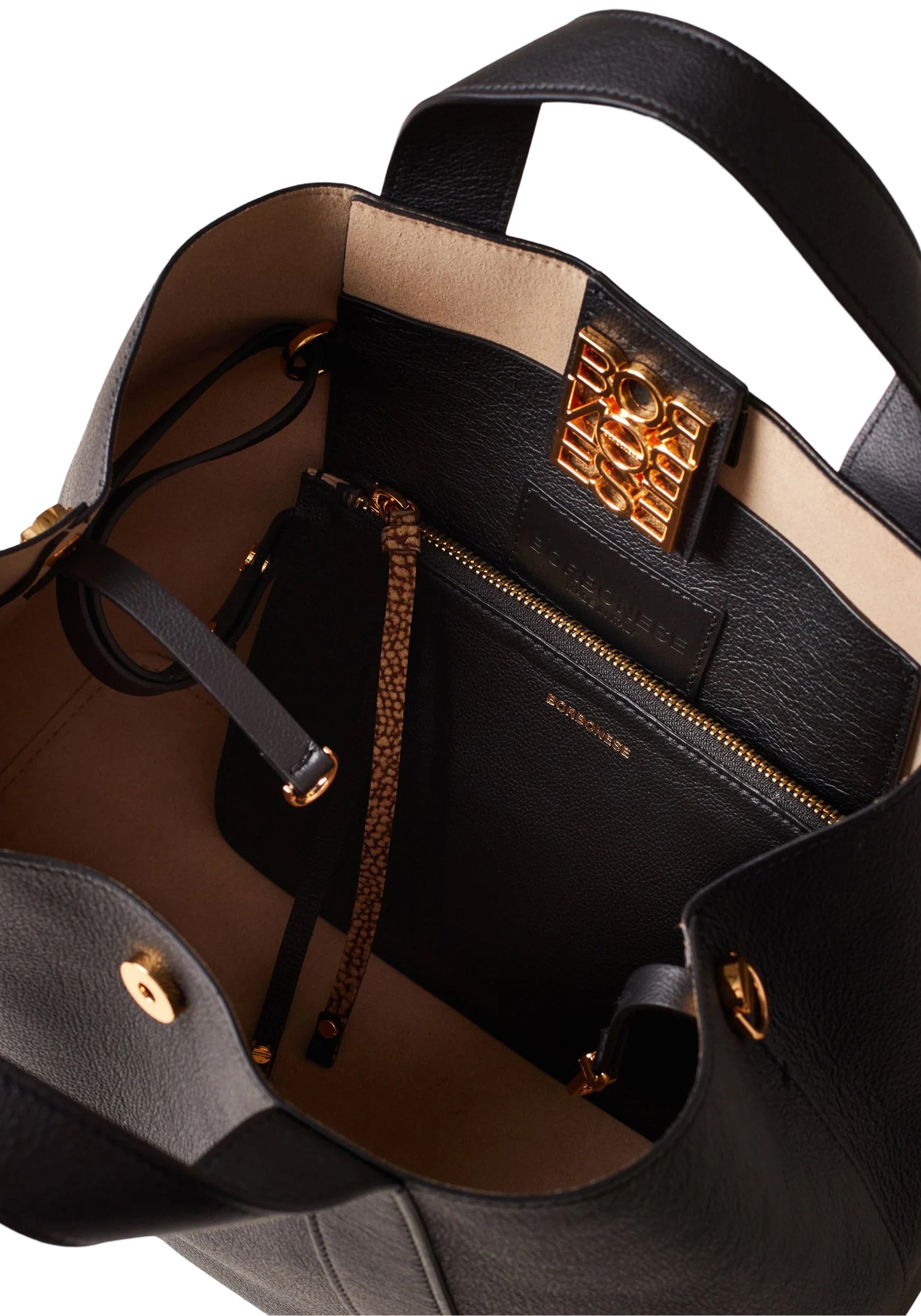 Borsa Donna borbonese 9244250008-100 Nero