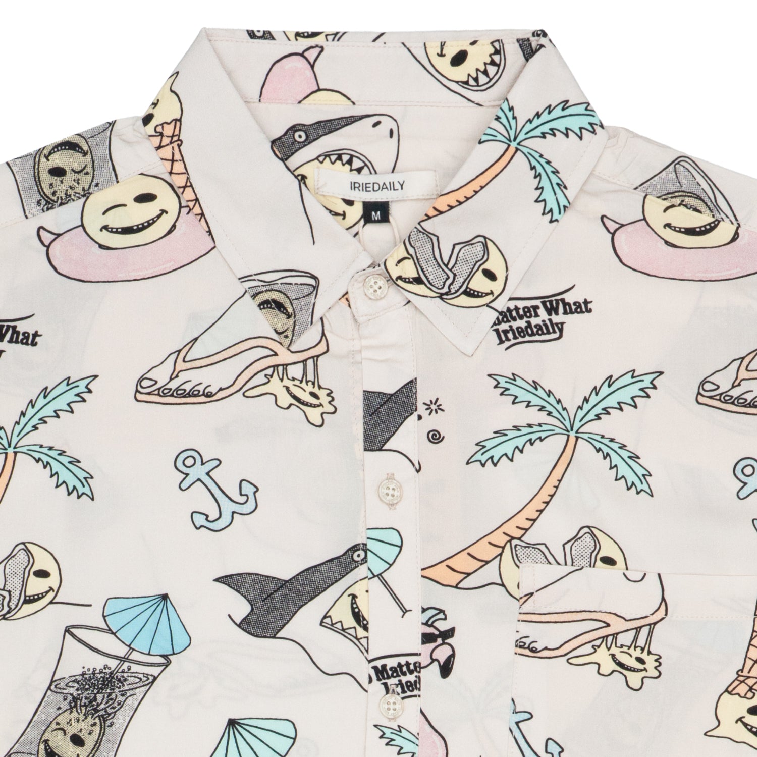 Camicia MM Uomo Iriedaily Resort Beach