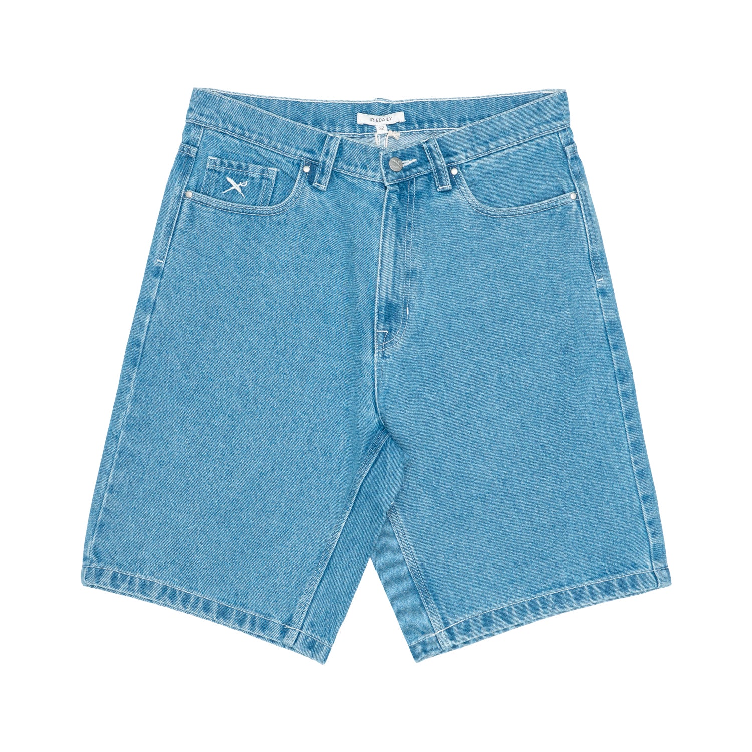 Bermuda Uomo Iriedaily Nanolo Light Blue