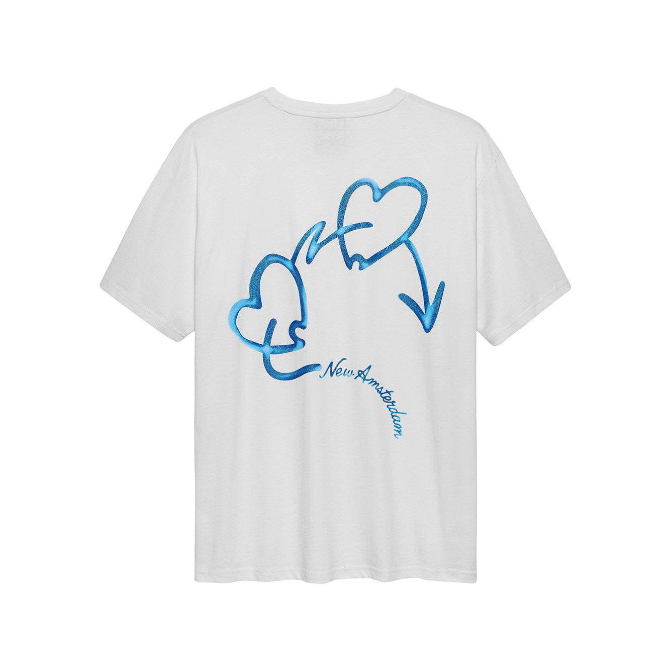 T-Shirt New Amsterdam LOVE CONNECT TEE WHITE