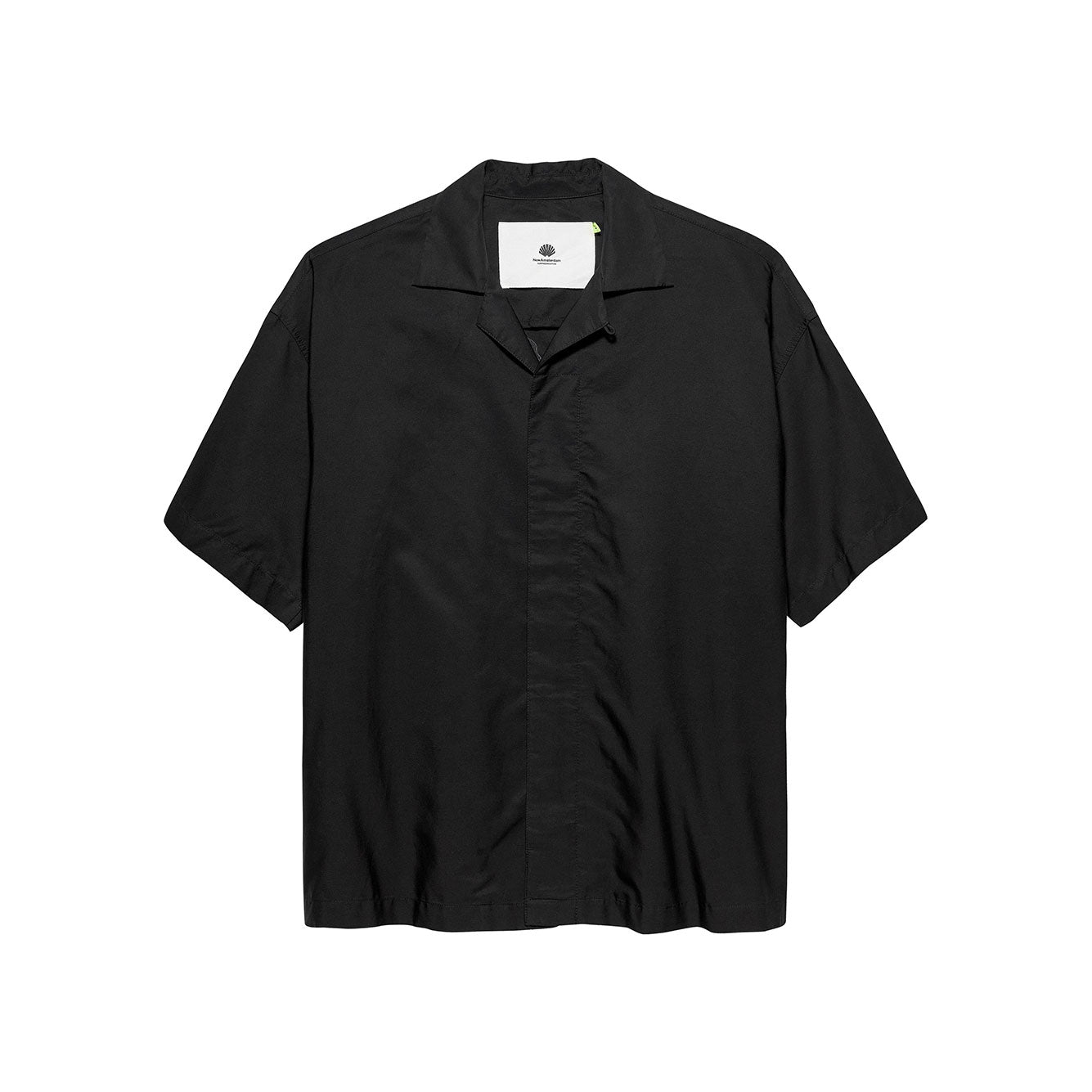 Camicia New Amsterdam RATED SHIRT BLACK W/PRINT