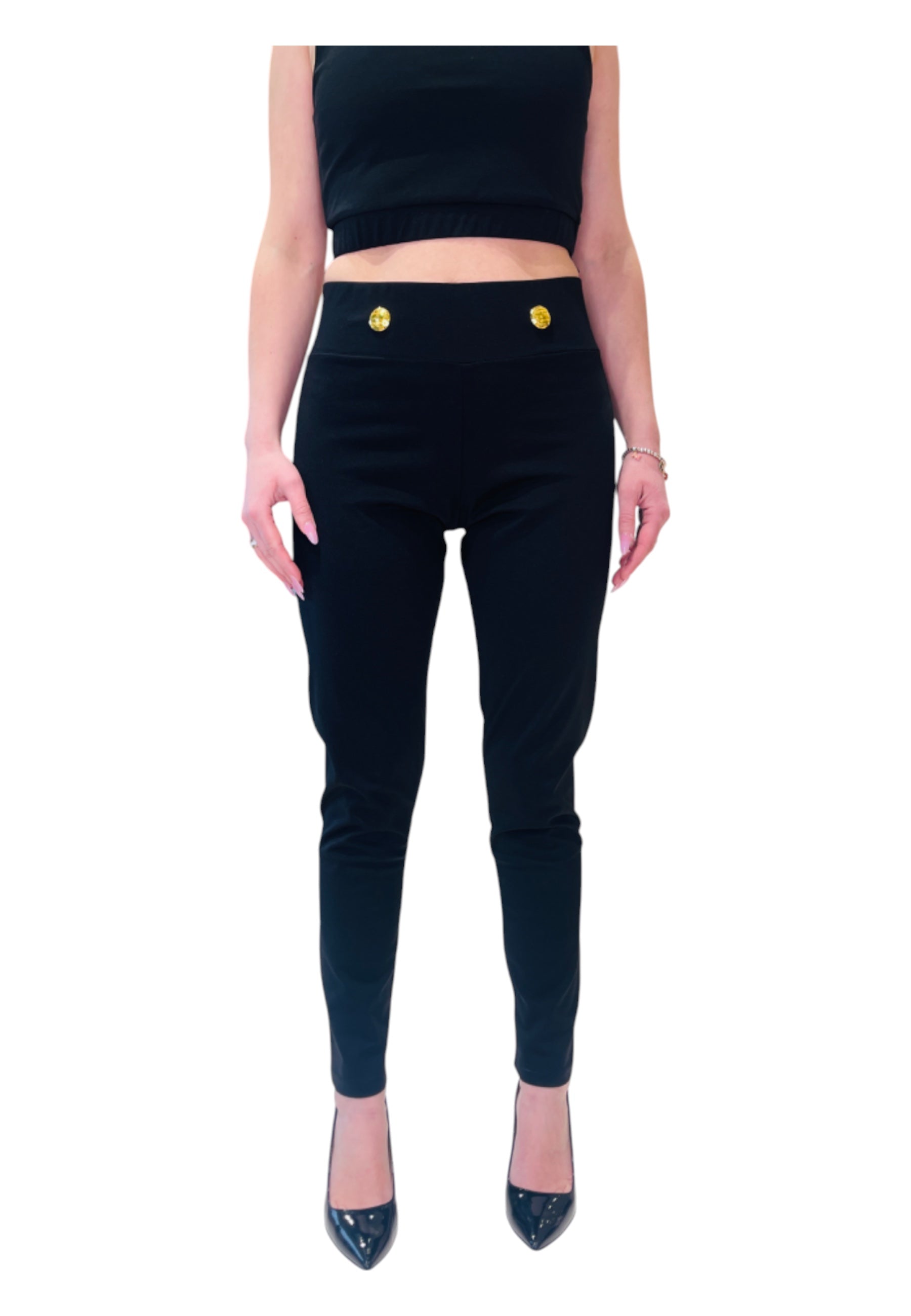 Leggings punto milano Donna Gaelle