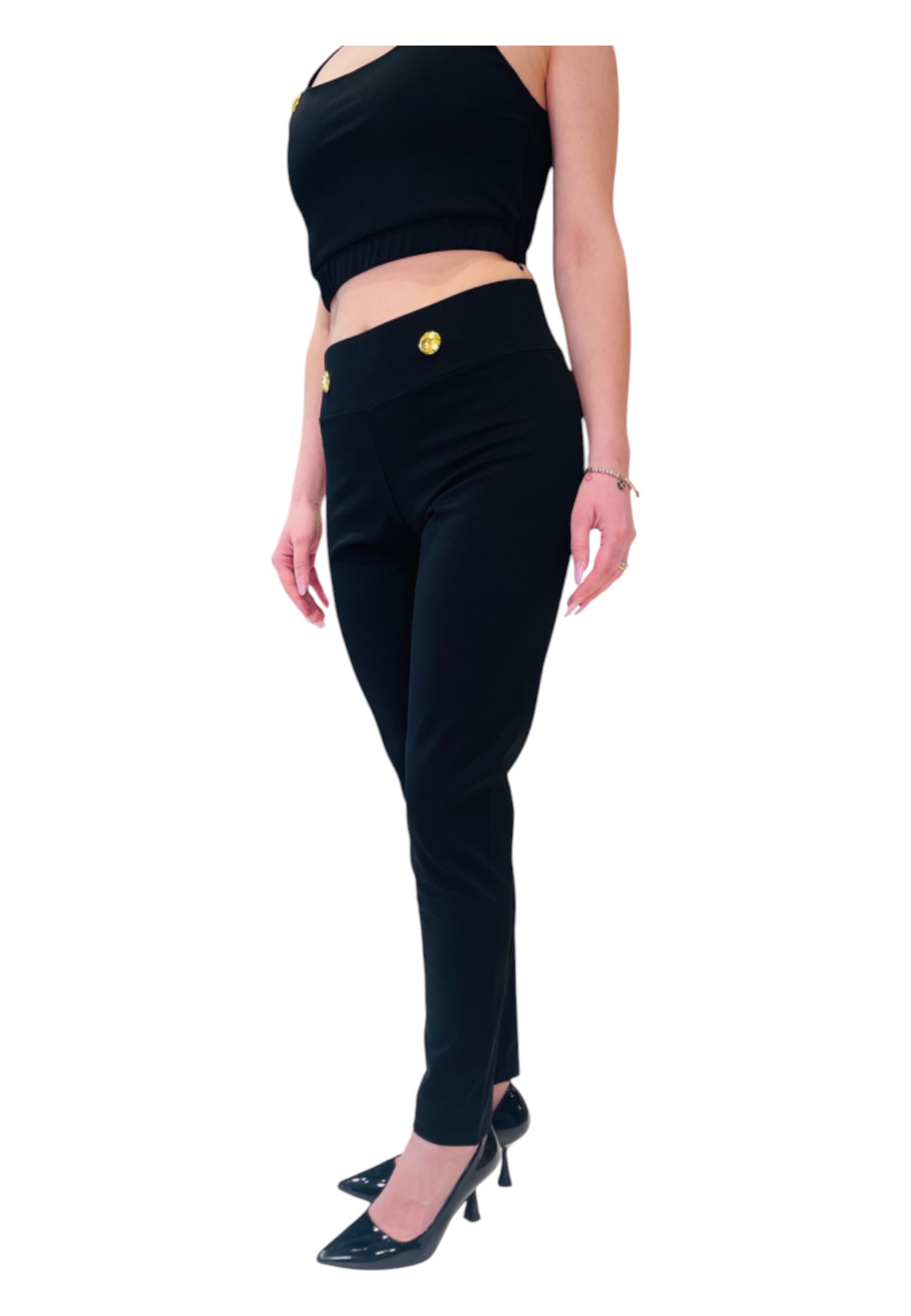 Leggings punto milano Donna Gaelle