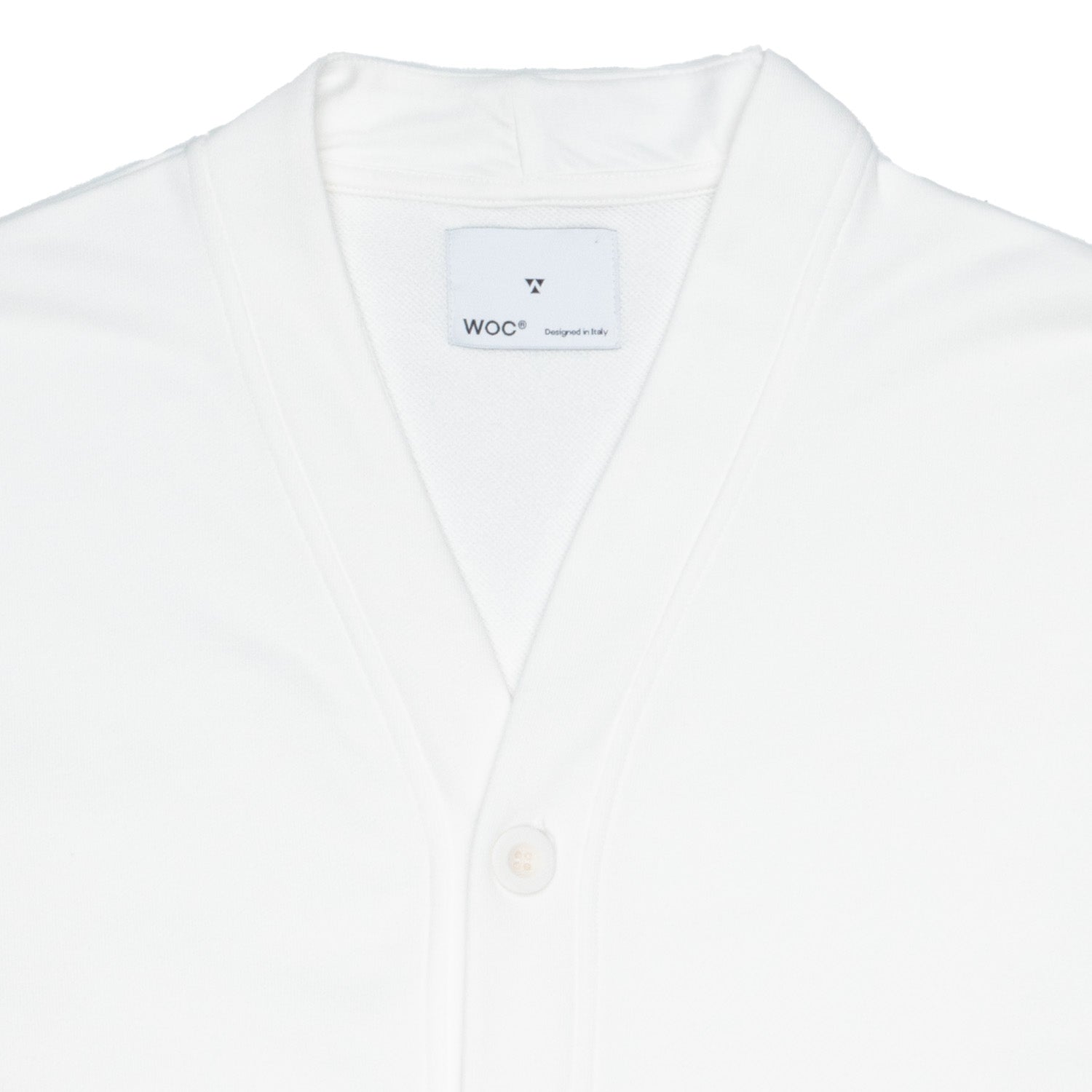 Cardigan Uomo Woc Seattle White