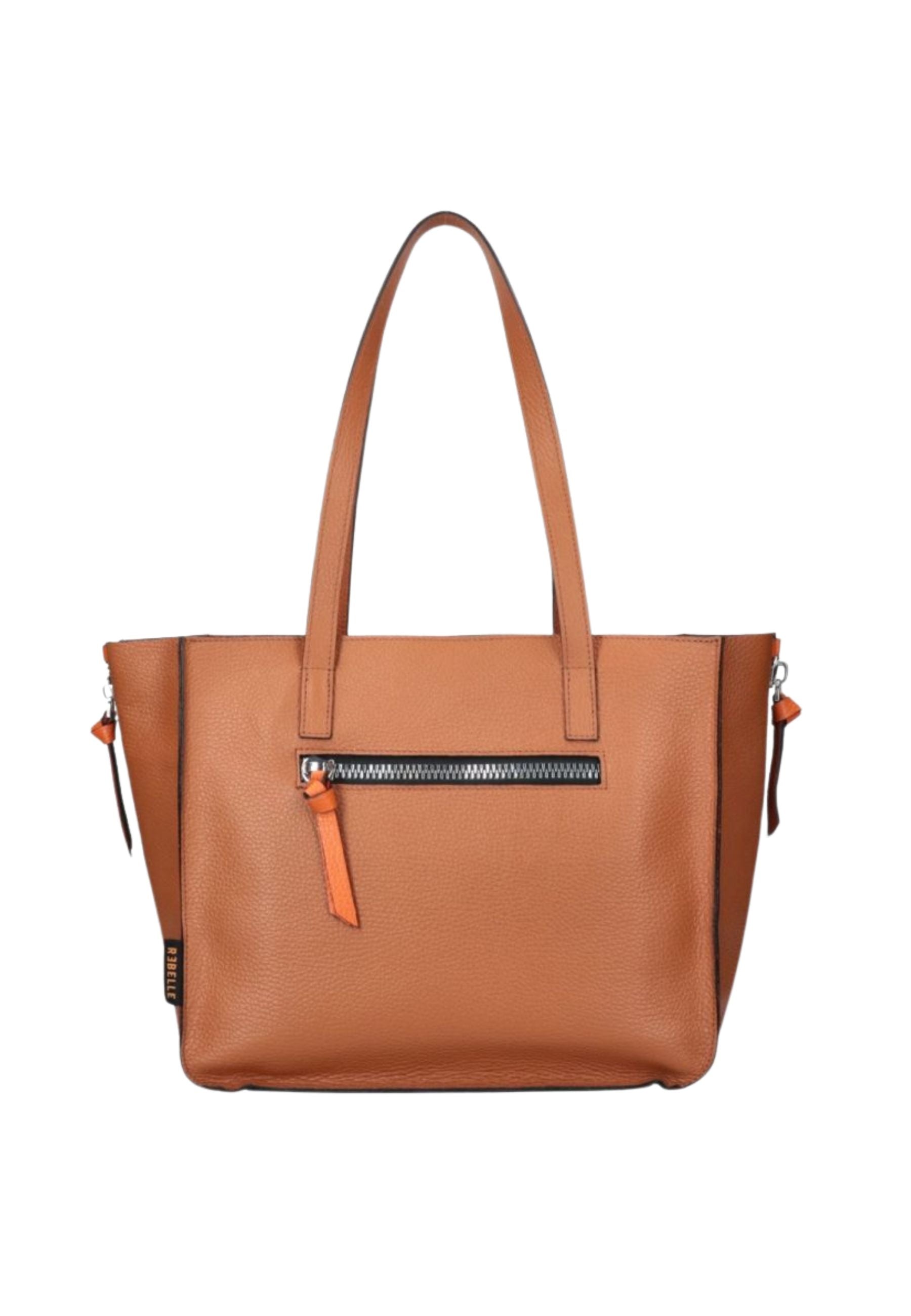 Borsa Donna Rebelle FILIPPA recycled leather Cognac