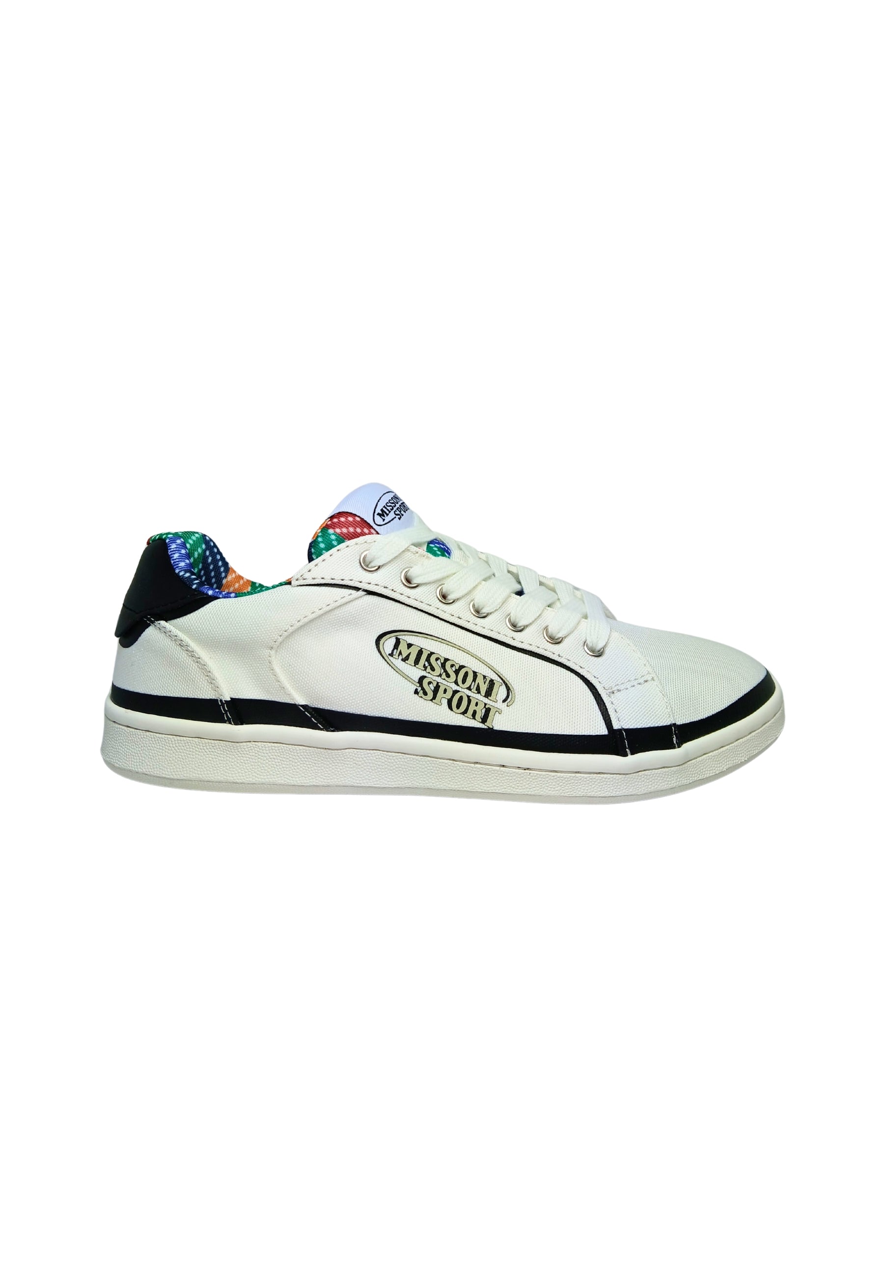 Scarpe Adulto unisex Missoni Sport Sneakers basse White+black